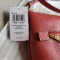 NWT COACH CE871 Mini Rowan File Bag in Crossgrain Leather IM/1941 Red