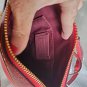 NWT COACH CE871 Mini Rowan File Bag in Crossgrain Leather IM/1941 Red