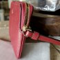 Coach Corner Zip Wristlet Red/ Gold 58032 - NWT - Authentic