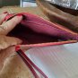 Coach Corner Zip Wristlet Red/ Gold 58032 - NWT - Authentic
