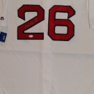 Wade Boggs Autographed Boston Red Sox Majestic Cool Base Jersey JSA Witnessed COA