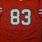 Andre Reed Autographed Buffalo Bills Red Custom Jersey (JSA Witnessed COA)