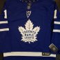 Johnny Bower Autographed Toronto Maple Leafs Fanatics Jersey Inscribed "HOF 76" (Beckett COA)