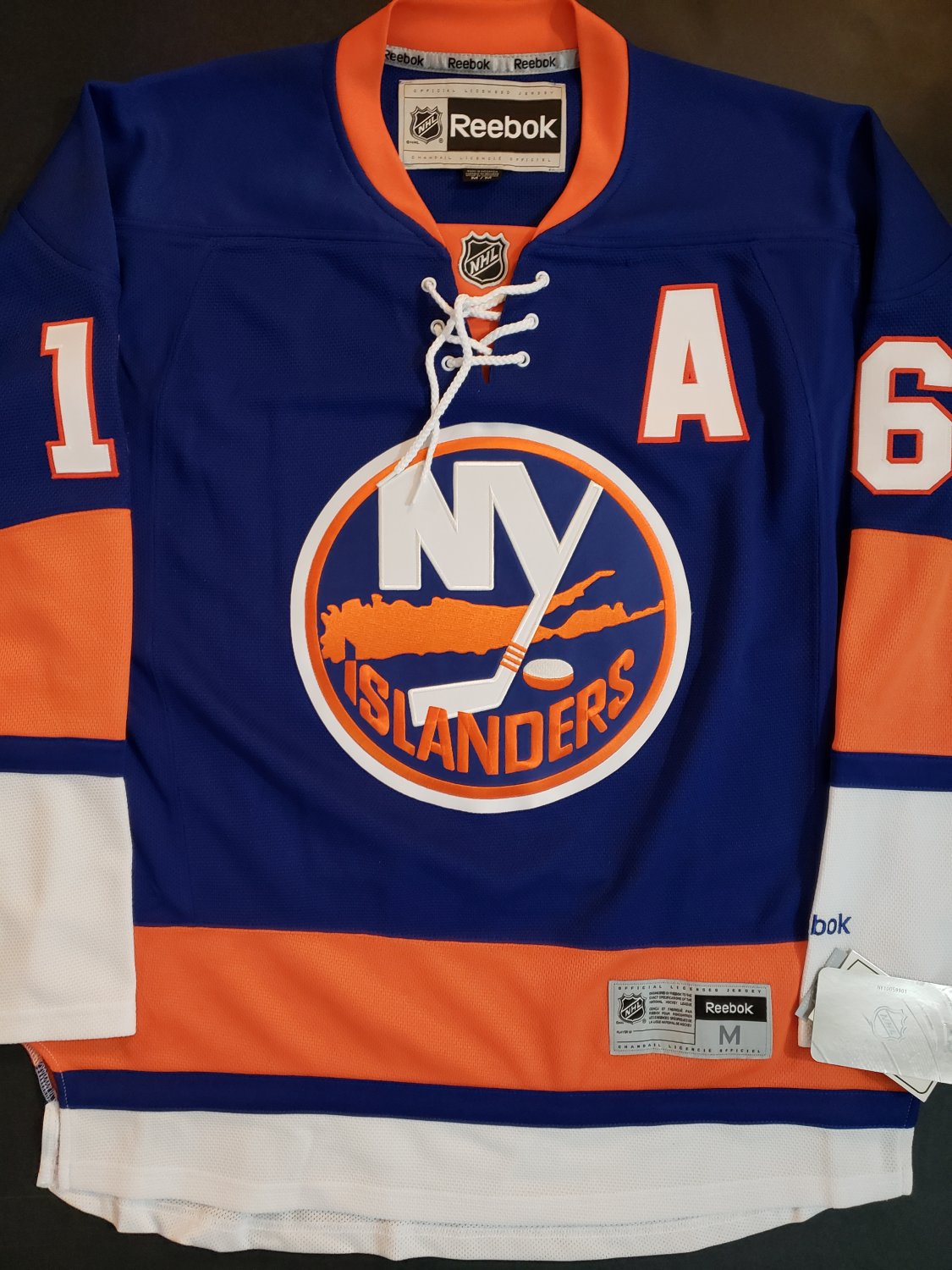 Pat LaFontaine Autographed New York Islanders Reebok Jersey (JSA ...