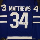 Auston Matthews Autographed Toronto Maple Leafs Fanatics Jersey (Fanatics COA and Hologram)