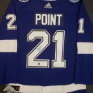 Brayden Point Autographed Tampa Bay Lightning Adidas Jersey (AJ COA)