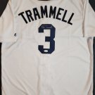 Alan Trammell Autographed Detroit Tigers Majestic Cool Base Jersey (JSA Witnessed COA)
