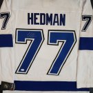Victor Hedman Autographed Tampa Bay Lightning Fanatics Jersey (JSA Witnessed COA)