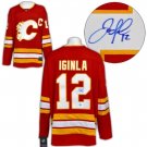 Jarome Iginla Autographed Calgary Flames Retro Fanatics Jersey (AJ COA and Hologram)