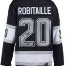 Luc Robitaille Autographed Los Angeles Kings Fanatics  Jersey (AJ COA and Hologram)
