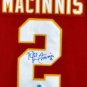 Al MacInnis Autographed Calgary Flames Fanatics Jersey (AJ COA and Hologram)