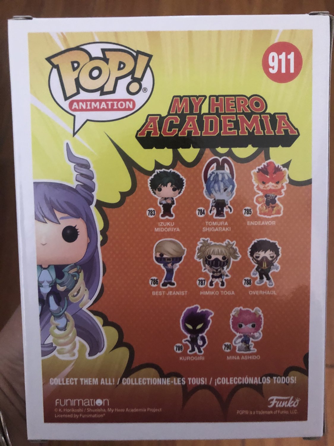 my hero academia nejire chan funko
