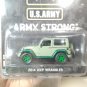 Greenlight GREEN MACHINES 2014 Jeep Wrangler U.S. ARMY CHASE
