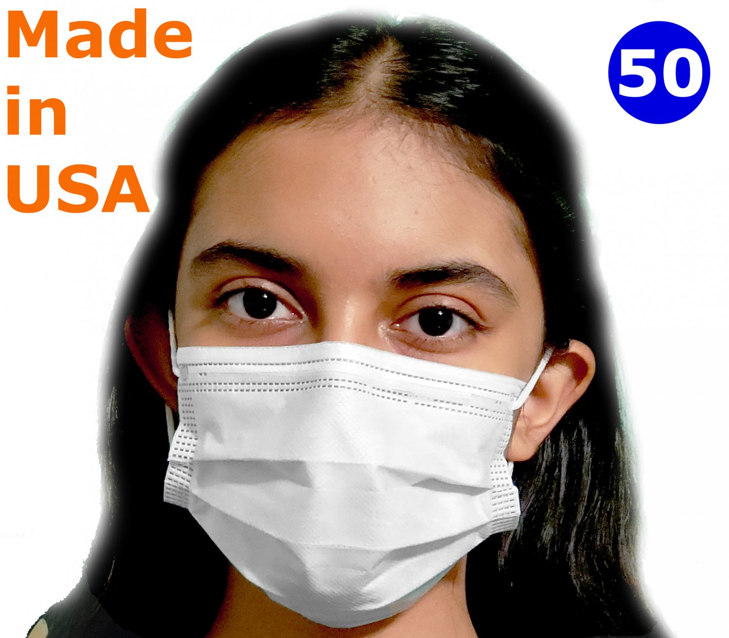 ASTM Level 3, Disposable Face Mask, Made In USA, BFE > 99%, Resistant ...