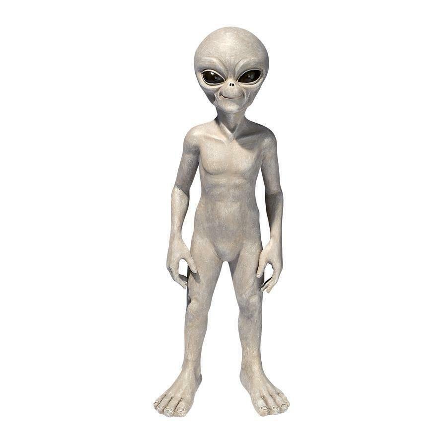 Alien Extra Terrestrial Large " Garden  Statue