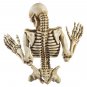 Ascending Evil Climbing Skeleton Halloween Wall 20" Sculpture