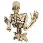 Ascending Evil Climbing Skeleton Halloween Wall 20" Sculpture