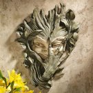 Scary Forest Witch Greenwoman Halloween 13" Wall Sculpture Scary Forest Witch Greenwoman Halloween 13" Wall Sculpture