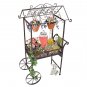 French Style Jardin a la Francaise 56.5" Pushcart Liqueur and Wine Bar