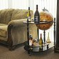 Italian Style Old World 36" Liqueur and Wine Globe Bar