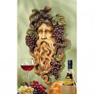 Harvest Green man God of the Grape Harvest 22.5" Wall Sculptures Harvest Green man God of the Grape Harvest 22.5" Wall Sculptures