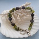 Suyi Jade and Amethyst Bracelet