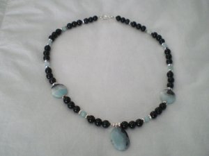 Cloudy Amazonlite Necklace
