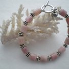 Pink Peruvian Opal Bracelet