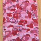 Authentic A bathing ape Bape kaws Red Camo fleece blanket