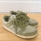 Nike Dunk Low CL Green Denim Pilgrim White Size 9.5 100% Authentic