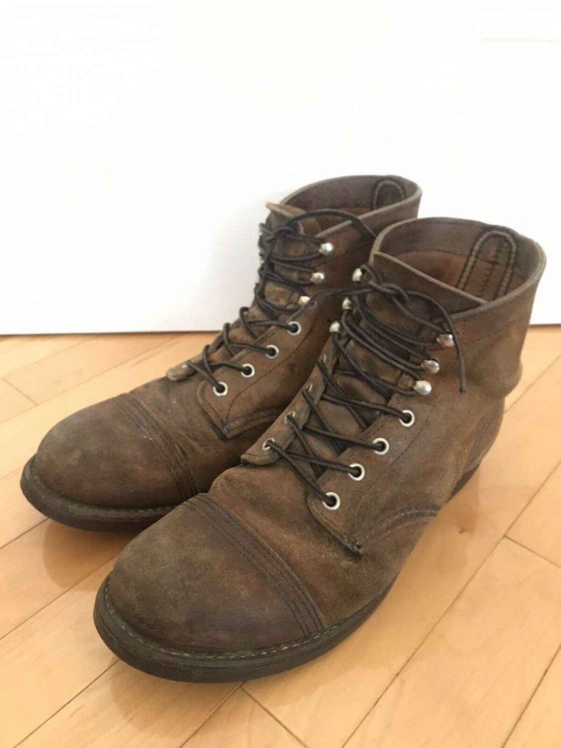 Red Wing Heritage Iron Ranger Hawthorne Muleskinner 8113 Leather Boots Size 9.5