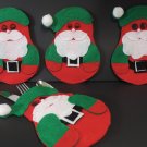 Handmade Santa Utensil Holder - Set of 4 $12