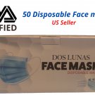 50 Disposable Face Masks