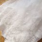 Scalloped Embroidered Floral Tulle Lace Fabric A02