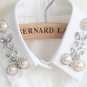 Beaded Detachable Half Shirt Chiffon Collar c11