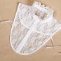 White Floral Lace Collar, Stand Up Fake Collar, Shirt Collar, Detachable False Collar
