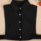 Black detachable shirt collar, False Collar Half Shirt Fake Collar,Detachable Fake Collars F5