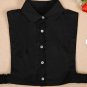 Black detachable shirt collar, False Collar Half Shirt Fake Collar,Detachable Fake Collars F5