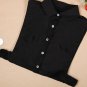 Black detachable shirt collar, False Collar Half Shirt Fake Collar,Detachable Fake Collars F5