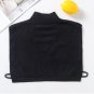 Black Knit Dickey Turtleneck False Collar Dickie f51