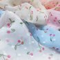 Fashion Chiffon Fabric With Cherries For Dress, Clothing, DIY Craft By the Yard F16