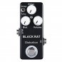 BLACK RAT Distortion Guitar Effect Pedal Dist Volume Filter Button Premium