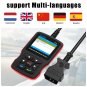 Original Creator C501 OBDII/EOBD Multi-System Scanner Airbag ABS SRS