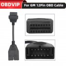 12 Pin OBD1 To 16 Pin OBD2 Convertor Adapter Cable For GM Diagnostic Scanner