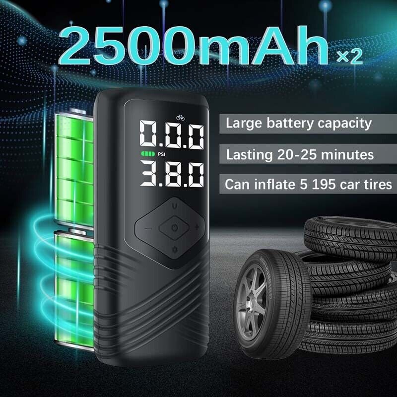 Wireless Intelligent Car Pump Portable Inflation Charging Lighting Inflation