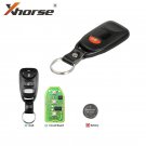 5× Xhorse Remote Universal Wire Remote Key For Hyundai Style 3+1 Button XKHY01EN