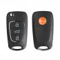 5x Xhorse XKHY02EN Wire Remote Key 3 Buttons For Hyundai Flip For VVDI Key Tool