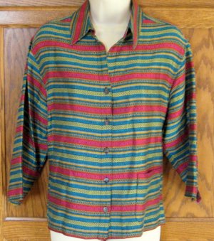 Chico's Design Jewel Tone Jacket Size 1 XS S