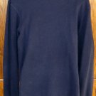 Men GAP l/s navy blue thermal shirt top Size M Medium