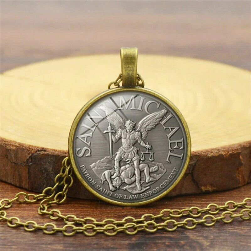 PENDANT St MICHAEL Archangels ANGELS TOTAL PROTECTION EVIL BLACK MAGIC SPIRIT